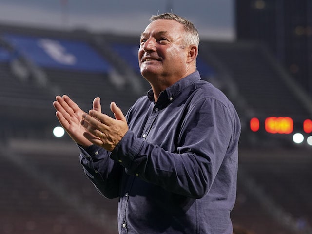 Ron Jans, nu directeur van FC Twente, op de foto in september 2019