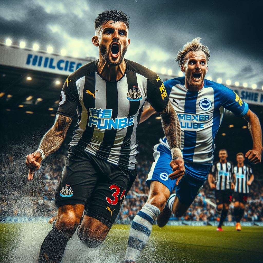 Newcastle United tegen Brighton & Hove Albion