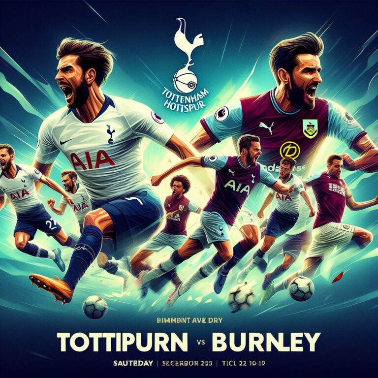 Tottenham Hotspur gegen Burnley Vorhersage: Aufstellung, Quoten & H2H